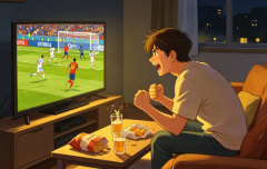 熬夜看世界杯，眼睛出现这4种症状，千万别硬扛！