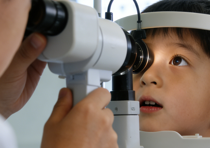 孩子近视